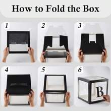 3 件透明气球装饰盒、1 岁生日气球装饰、生日派对装饰