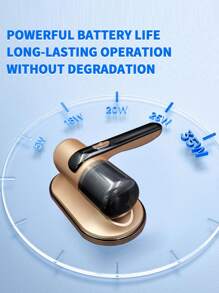 Portable Multi-Function Dust Mite Vacuum Cleaner, Mattress Vacuum Cleaner With UV Light, Allergen Removal, Strong Suction, Cordless Handheld Vacuum For Office, Home, Car