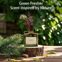 Flower Reed Diffuser Set, 6.09 Oz Sandalwood Scent Diffuser With Sticks, Long-Lasting Reed Diffusers For Home Office Decor, Graceful Home Fragrance Is Used As A Gift For Men And Women.