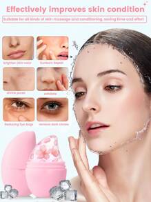 26/30/56PCS Makeup Tools Set Including:30PCS Makeup Brush Set+4PCS Makeup Sponges+2PCS Mini Makeup Sponges+4PCS Triangle Powder Puffs+4PCS Mini Air Cushion Powder Puffs+2PCS Circular Powder Puffs+1pc Hairband+2PCS Hand Bowl Strap+1pc Makeup Brush Cleaning Tools+1pc Eyelash Curler+1pc Facial Ice Compress+2PCS Air Cushion Powder Puff+2PCS Marshmallow Cushion Powder Puff - Pink - View 7