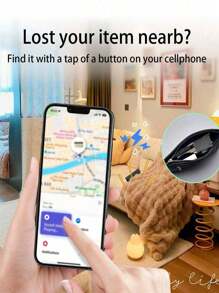 Smart Anti Loss Locator Work With Find My ITag Valuable Items, No Monthly Fee (IOS Only) Keys Finder Anti Loss Device For Finding Lost Items, GPS Tracker For Vehicles Key Wallet Rracking And Positioning