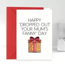 1pc Funny Birthday Card - Adult Sarcastic Celebration Note, Ideal For Best Friends, Siblings, Spouse, Parents, Partner - Unique Memorabilia, 5*7in - With Envelope,Christmas