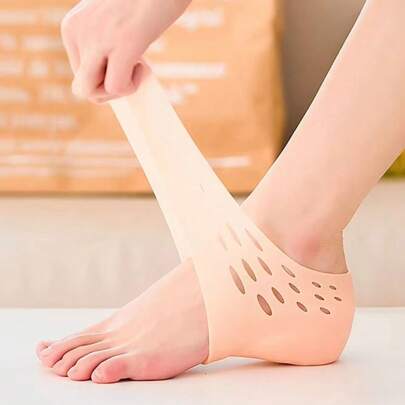 A Body Increase Socks Insole Invisible Increase Pad, Soft Sole Socks Comfortable Insole Inside The Increase In The Magic Men And Women Silicone Invisible Increase Half Pad 2CM, 3CM, 3.5CM, 4CM