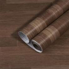 1卷加厚棕色自粘防滑浴室地砖、厨房地贴，自粘家居装饰防水地板覆盖物，易于安装的墙贴，适用于卧室、客厅、办公室、厨房 - 彩色 - 查看 6