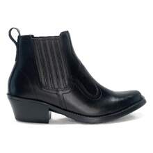 Men's Boots Leather Leigitmo Comfortable Country Boot - 黑色 - 查看 2