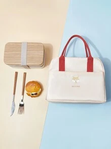 1 Stück Bento Tasche, isolierte Tasche mit Kältepack für Ausflüge, Picknick, Handtasche, isolierte Lunch Box Tasche