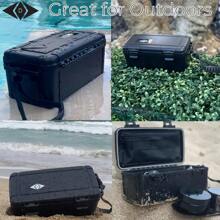 Waterproof Stash Box With Lock – Complete Combo Storage Kit Featuring Essential Accessories - Default - View 5