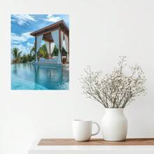 Abstract Seascape Canvas Painting