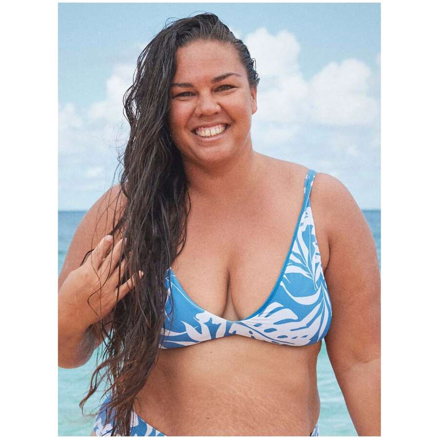 Roxy Atletiska bikinis för kvinnor - Blå - Visa 1