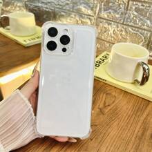 Funda de teléfono a prueba de choques con cojín de aire, adecuada para Apple 15 ProMax/16/14/13/12/X/16 PRO/11/12 PRO/15 PRO, minimalista, nueva y suave, anti explosión
