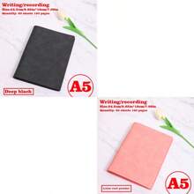 1/2/3 Libros, Cuaderno con tapa blanda desmontable, 60 hojas 120 páginas, estilo minimalista; Material suave, encuadernación espiral para reemplazo fácil, papel amigable con los ojos para escritura a doble cara, adecuado para oficina/escuela/vida diaria/cuaderno/bloc de dibujo, disponible en dos tipos de páginas, rayadas y en blanco.