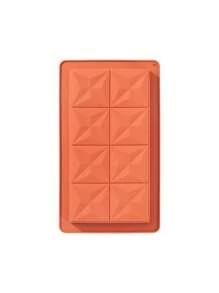 1/2pcs 3D Silicone Rectangle Chocolate Bar Mold, Non-Stick DIY Dessert Baking Mould For Chocolates & Candies, Bakery Tool Accessories