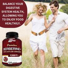 Premium Berberine HCL 1200mg, 120 Capsules - Plus Pure True Ceylon Cinnamon, Berberine HCI Root Supplements Pills - Immune System, Healthy Weight Management - 其他 - 查看 2