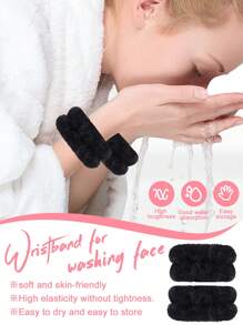 56PCS Makeup Tools Set Including:30PCS Makeup Brush Set Includes Powder Brush,+6PCS Makeup Sponges+3PCS Mini Makeup Sponges+6PCS Triangle Powder Puffs+3PCS Mini Air Cushion Powder Puffs+1pc Hairband+2PCS Hand Bowl Strap+2PCS Makeup Brush Cleaning Tools+3PCS Facial Cleansing Sponges.Highlight Brush,Nose Shadow Brush,Detail Brush,Outline Brush,Eyelash Brush,Foundation Make-Up Brush,Facial Brush,Concealer Brush,Eye Shadow Brush Set, Eyelash - Black - View 6