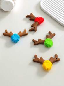 1 件猫/狗爱好者礼物和狗/猫妈妈爱宠物咀嚼玩具狗爱好者和狗妈妈爱磨牙棒，互动训练牙齿护理玩具，适合狗爱好者和狗妈妈