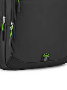 男士背包 - 大容量，商务/旅行笔记本电脑包，简约设计，适合高中生、大学生 - 綠色 - 查看 3