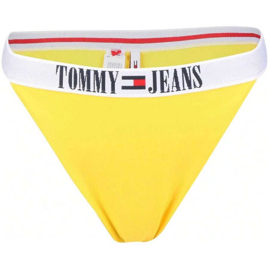 Tommy Jeans UW0UW04087ZGQ Bikini Bottom For Women In Yellow ✅ Delivery 24/72h To Spain (Peninsula) - Yellow - View 1