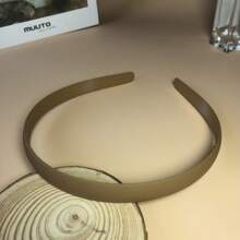 1 Pezzo Fascia per capelli elastica di colore solido opaco da donna, semplice, alla moda, multifunzionale, elegante, accessorio per capelli di alta qualità di colore solido per uso quotidiano, versatile, dall'atmosfera gentile, adatta per casual, feste, pendolarismo, vacanze, acconciatura, lavaggio del viso/bagno, trucco, accessorio di abbigliamento, fascia per capelli, cerchietti per capelli