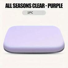 1pc Home Seat Cushion, Anti-Slip Comfortable Chair Pad With Memory Foam, Removable & Washable, Suitable For Office Chairs And Dining Chairs - 13.8x13.8x1.4 Inches