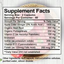Digestive Health And Absorption Supports - Apple Cider Vinegar Softgels - With Vitamin C - 120 Softgels - 1 Bottle - View 2