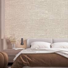 1 Roll Light Gray Linen Wallpaper Home Decor Self Adhesive Peel And Stick Wall Paper For Bedroom Dinning Room Kitchen Cabinets Wall Stickers Thicken Mildew-Proof Removable Contact Paper For Countertops Furniture Renovation Wall Art Bedroom Decor Home Decor Living Room Party Decorations Living Room Decor Office Decor Home Decor Items Wall Decor Bathroom Decor Room Decoration Stuff House Decor Wallpapers