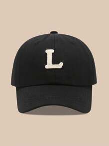 1pc Women/Men 26 Letters Baseball Cap Sun Hat, Suitable For Outdoor Daily Wear & Sunscreen
