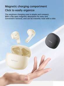 Lenovo 联想 EA140 TWS 无线耳机运动耳机双立体声降噪低音耳塞触控音乐运动耳机麦克风 - 均碼 - 查看 5