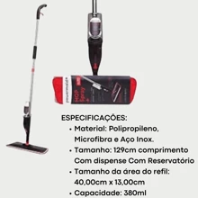 Spray Mop With Reservoir Sprayer With Microfiber Refill Laminate Cold Floor Cleaning Home