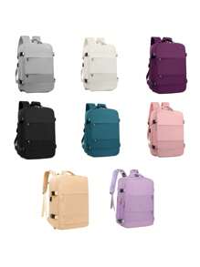 Waterproof Executive Laptop Backpack, Ideal For Travel And School, With Shoe Compartment - 黃色 - 查看 2