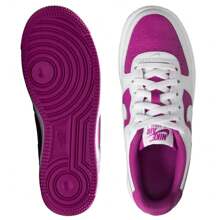 Big Kid's Nike Air Force 1 BG White/Hot Fuchsia (HV0938 100)