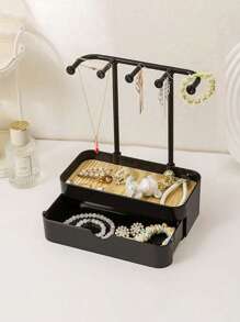 1 件珠宝收纳盒、项链手链耳环展示架和储物架 - 彩色 - 查看 5