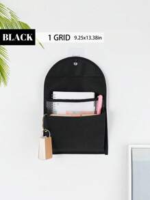 1 件壁挂式收纳袋,学生宿舍上下铺床收纳整理器,衣柜悬挂式收纳袋,家用免钻孔衣柜内衣收纳袋无需钻孔 - 彩色 - 查看 12