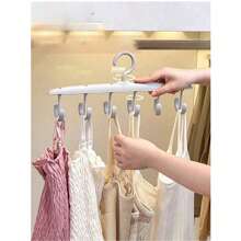 12 Hook Rotatable Hook Hanger, Underwear Sling Saves Space, Wave Drying Hanger, Multi-Functional Hanger For Home Dormitories, Can Be Used As A Gift For Relatives, Family, Friends, Teachers, Classmates, Suitable For Travel, Outdoor Activities, Camping, Parties, Gatherings, Seaside Vacations, Beach Play, Etc Decorations Halloween, Halloween Decorations, Christmas, Halloween Decor, Christmas Decor, Fall Decor, Christmas Decor, Storage, Organizer