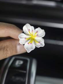 2pcs Beautiful Peach Blossom Car Air Conditioning Vent Decoration