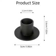 2/4pcs Candle Holders, Round Candle Holders, Center Pieces, Candlelight Dinner Photo Props, Wedding Anniversary Birthday Date Night Decor, Dining Table Living Room Home Decor, Halloween Christmas New Year Decoration