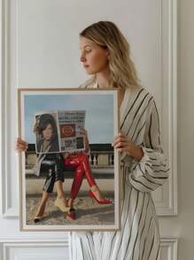 Custom Photo Poster Printing | Personalized Printing, Suitable For Weddings, Parties, Family Gatherings, Etc. | High-Quality Printing, Using Premium Photo Paper, Photo Cloth And Self-Adhesive Materials | Ideal For Making Football And Basketball Star Posters, Wedding Photos, Home Decor, Souvenirs - Multicolor - View 4