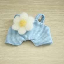 1pc Clothing Only, (No Doll) Clothes Suitable For 17cm Lububu Wearable Outfit Replacement Hat Dress Overalls Set Doll Clothes - Multicolor - View 18