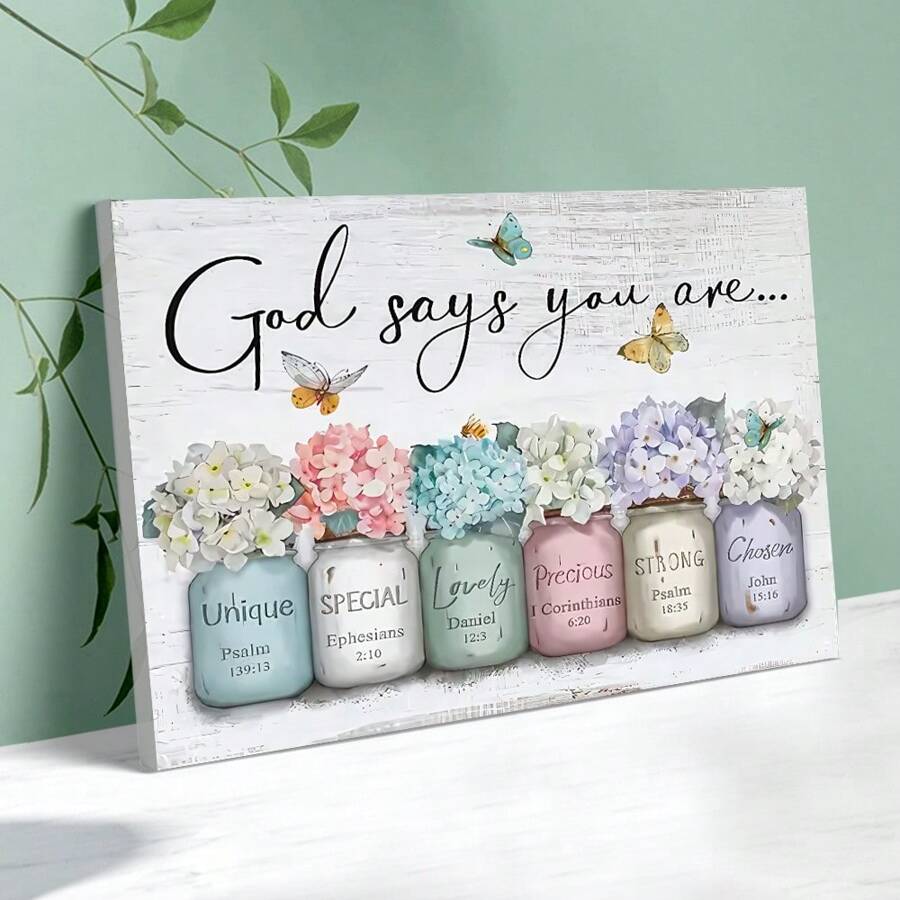 1 件简约文字帆布画秋季桌面装饰装饰品适用于客厅、卧室、厨房墙壁艺术印刷、家庭、办公室装饰、送给她或他的节日礼物无框和有框艺术品送给家人和朋友的特殊节日礼物