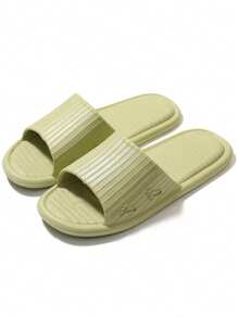 Women's EVA Slippers, Comfortable Indoor Casual Shower House Slippers, Lightweight Soft Sole, Suitable For All Seasons - Green - View 3