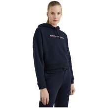 Tommy Hilfiger Sweat À Capuche Regular Graphic pour Femme en couleur Bleu ✅ Livraison en 3-5 jours
