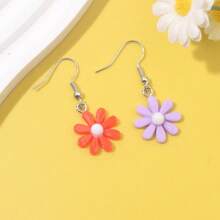 12/24/36pcs Acrylic Flower Pendant, Creative And Fashionable Daisy Pendant, DIY Jewelry Making, Bracelet, Necklace, Earring Accessories, Beach Vacation Party, Wedding, Birthday, Valentine's Day Gift Accessories, Graduation Season, School Start Season Gift Jewelry Making Accessories