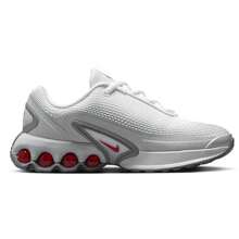 Big Kid's Nike Air Max DN SE Lt Smoke Grey/University Red (HQ4873 002)