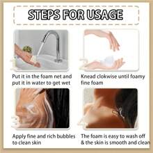 To Deeply Cleanse The Body, Face And Hands With A Piece Of Rice Soap - Dusty Pink - View 7