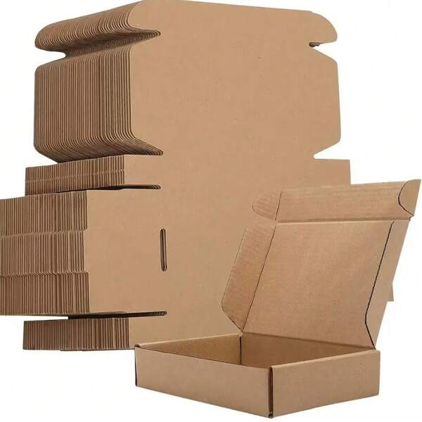 1/5/10pcs Corrugated Paper Boxes, Postal Paper Boxes, Courier Packaging Boxes, Packing Materials, Airplane Boxes, Packaging Boxes, Gift Boxes, Corrugated Cardboard Boxes, Courier Boxes, Packing Boxes