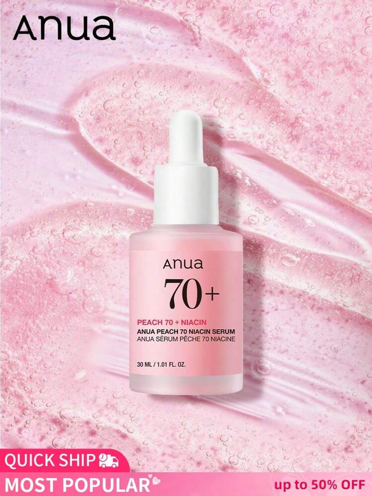 Anua Peach 70 Niacin Serum,5% Niacinamide & 70% Peach Fruit