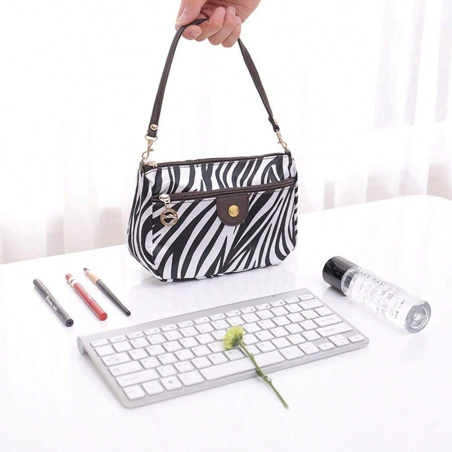 Women's Waterproof Beach Bag - 3-In-1 Cosmetic Bag, Shoulder Bag And Clutch Bag, Multi-Function Vacation Bag - Multicolor - View 1