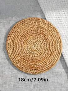 1 pieza Salvamanteles de vid, tapete resistente al calor para uso doméstico para ollas, tazones, mesa de comedor, platos, tazas, soporte para tetera