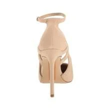 Sam Edelman Adelisa Golden Tan Pointed Toe Ankle Strap Stiletto Heeled Pumps