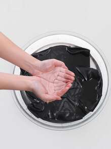 High Waist Slimming Postpartum Shaping Pants For Women, Tummy Control Seamless Shapewear Leggings With Mesh, Prevents - Black - View 7