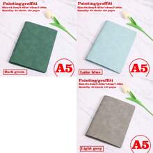 1/2/3 Libros, Cuaderno con tapa blanda desmontable, 60 hojas 120 páginas, estilo minimalista; Material suave, encuadernación espiral para reemplazo fácil, papel amigable con los ojos para escritura a doble cara, adecuado para oficina/escuela/vida diaria/cuaderno/bloc de dibujo, disponible en dos tipos de páginas, rayadas y en blanco.